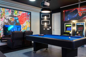 Beautiful Themed Single Home with Private Pool and Game Room EC0405